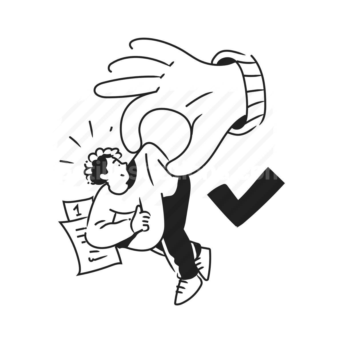 Achievement and Success illustration preview image